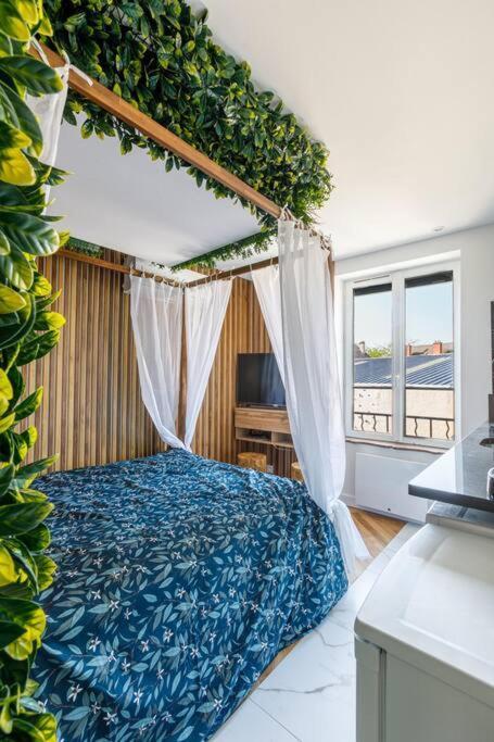 Appartamento Proche Paris - Style Bali 350 M Gare Mantes Esterno foto