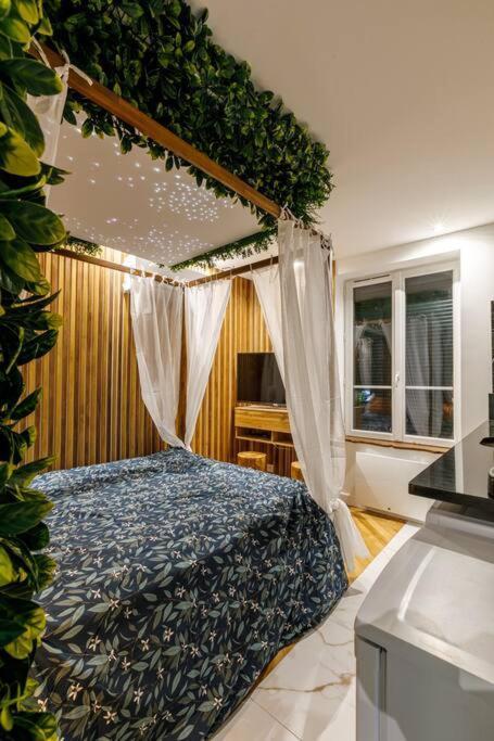 Appartamento Proche Paris - Style Bali 350 M Gare Mantes Esterno foto